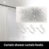 60pcs Heavy Duty Metal Curtain Hook Rustproof Drapery Pin Multipurpose Curtain Pin for Pinches Pleat Curtains In Homes
