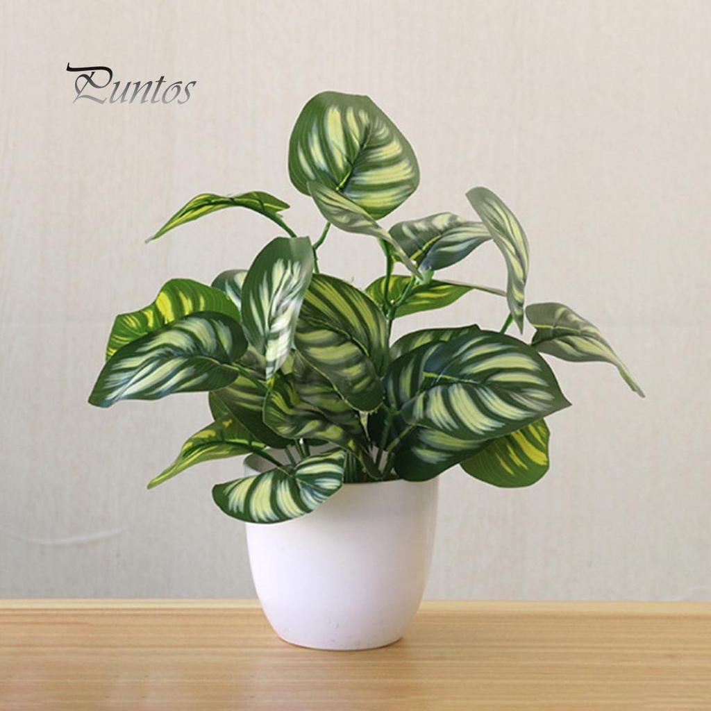 Предметы домашнего обихода Искусственная листва Растение Бонсай в горшке Свадьба Торговый центр Стол Офис