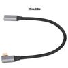 4K 100 Вт PD 5A Прямой угол 90 градусов Gen 2 USB 3.1 Type-C Папа-Мама Удлинитель