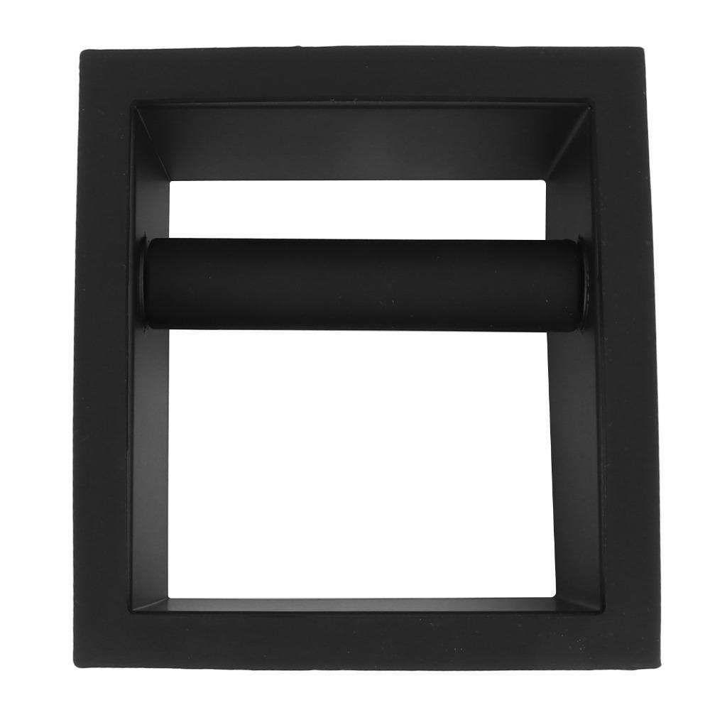 Black Rubber Coffee Knock Box Bottomless Bottomless Knock Box Residue Box Home Coffee Bar