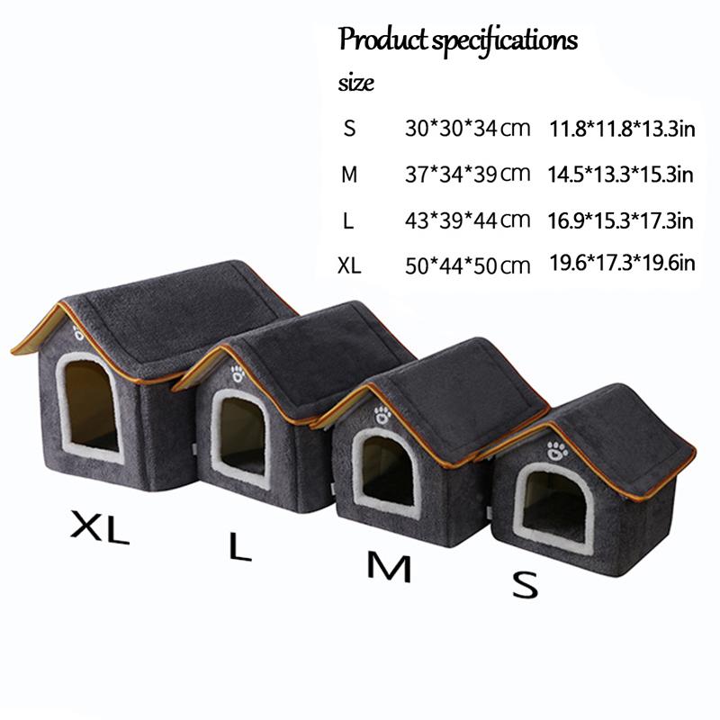 Cats and Dogs House House Small Dog Four Seasons General Can Be Dismantled and Washed Dog House Pet Supplies