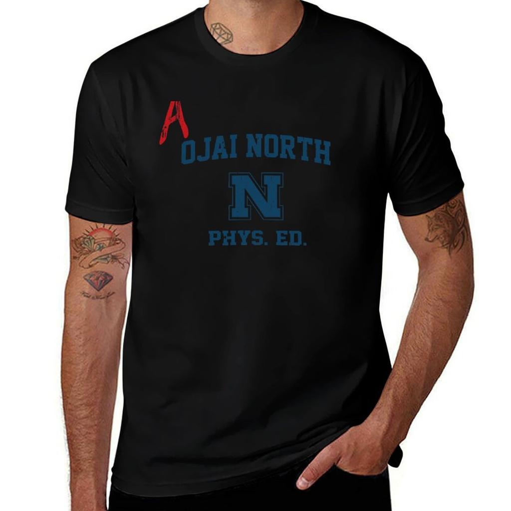 Letter t (Scarlet Ed Easy graphic Ojai Variant) 100% North - t man shirts cotton shirts T-Shirt man for A Phys