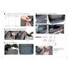 Napolex NSTILE Waterproof Luggage Mat with Storage Pocket for Umbrellas and Sun Shades, Protects from Dirt and Damage