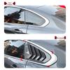 BMW 4 Series F36 (2014-2020) Rear Window Louver Sticker - Exterior Modification Accessory