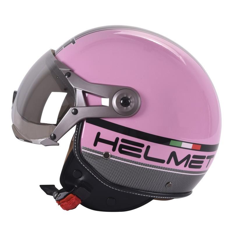 GXT Open Face Motorcycle Helmet Retro Style Men Women All Season Use