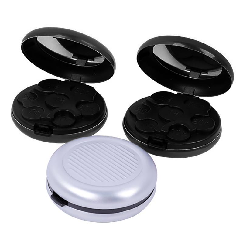 1 шт. кошелек для сбора монет, кошелек-органайзер, держатель для автомобиля, держатель для монет, мини-японский диспенсер для монет, пластиковая коробка для хранения