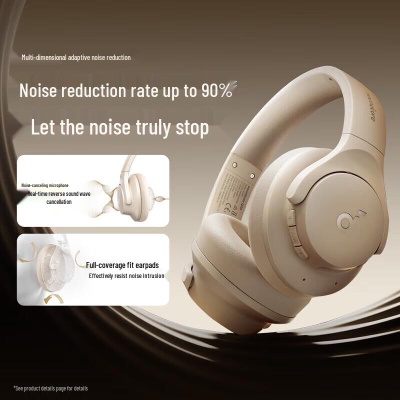 Беспроводные полноразмерные наушники SoundCore Q20i с шумоподавлением