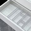 Desktop Drawer Style Storage Box Made of Acrylic with Built-in Stationery/cosmetics, Desk for Organizing and Bathroom Storage