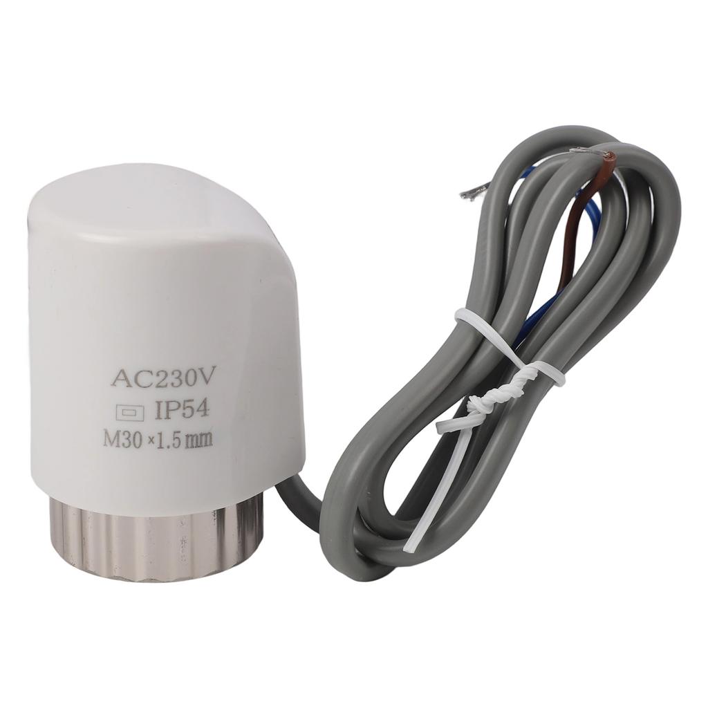 Электрический Термопривод Клапана AC230V M30x1 5 мм для Систем Радиаторных Клапанов и Теплого Пола с Стабильной и Надежной Работой