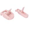 2pcs Cute Eyelash Curler Set Portable Wide Angle Long Lasting Partial Lash Lift Curler Curling Tool