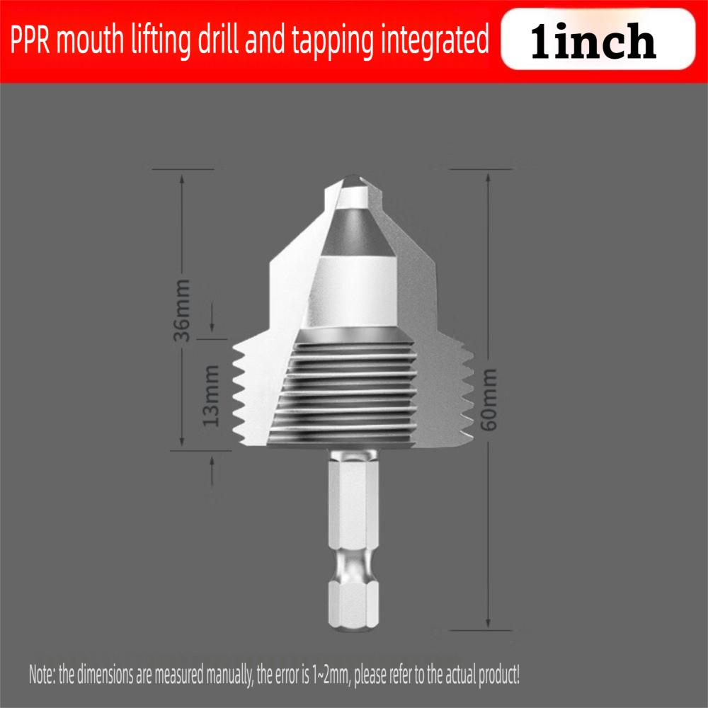 4 Points/6 Points/1 Inch PPR Water Pipe Opener Tap for Internal Thread Repair and Expansion