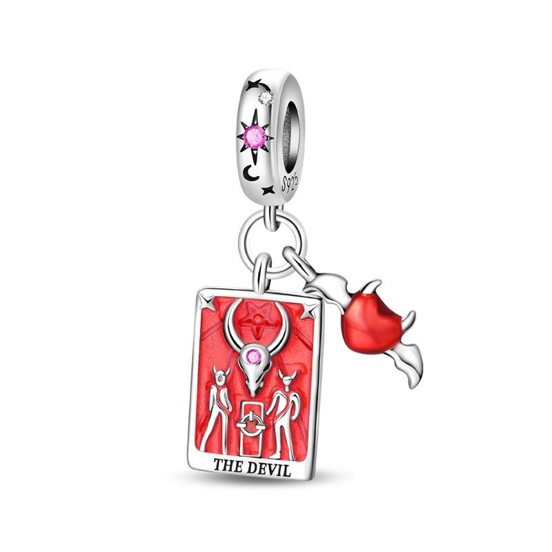 Шармы Медь Классический Солнце Луна Звезды Магия Таро Подвески Бусины Подходят для Оригинальных Браслетов Ожерелий Для Женщин Роскошные DIY Украшения