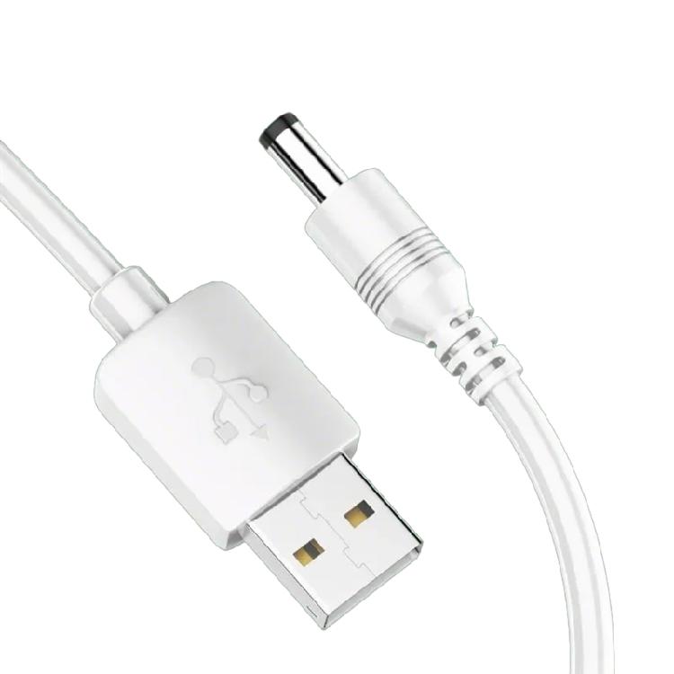Превосходный зарядный кабель 1 м USB на DC5.5x2.1 мм Конструкция, Точная подача питания для электроники