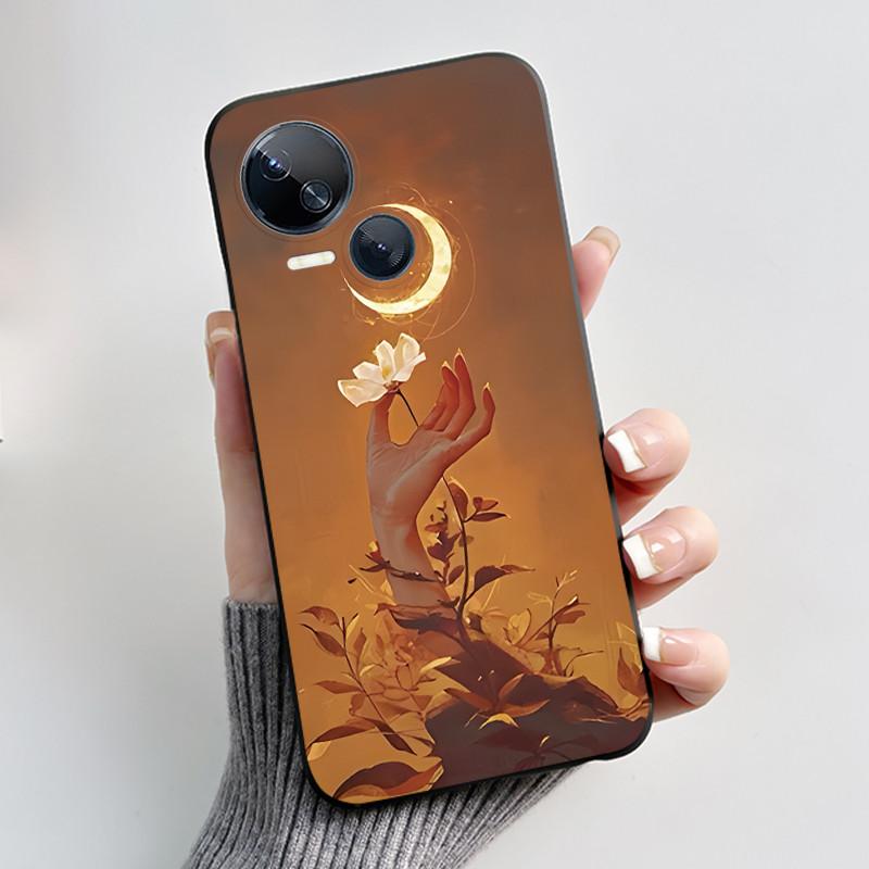 Чехол для телефона Tecno Spark 10 5G KI8 Эстетичный Роскошный Милый Крутой Для Мальчиков Девочек Черный Матовый Мягкий Силикон Задняя Крышка TPU Оболочка