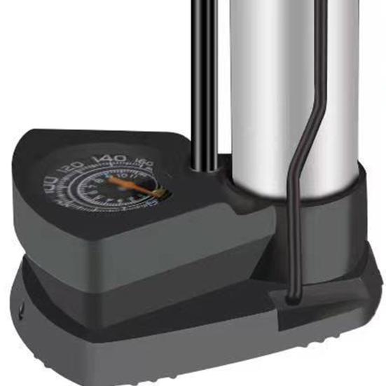 Мини-велосипедный напольный насос портативный 160PSI алюминиевый универсальный мини-велосипедный автомобильный ножной насос для шин автомобильные принадлежности