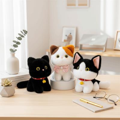 Корова Кошка Рэгдолл Кошка Плюшевая Игрушка Ленивая Гетерохромная Кошка Кукла Фестиваль Вечеринка Декор