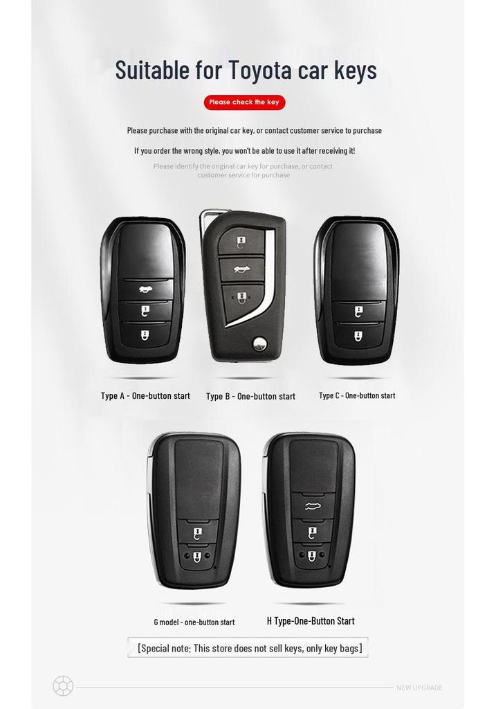 Чехлы для ключей для Toyota Camry, Levin, RAV4, Corolla, Wildlander, Highlander, Avalon