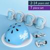 Child Protective Equipment Helmet Elbow Knee Pads for Girls Aged 3 4 5 6 7 8 9 10 11 12 Year Boy Suitable for Roller Skating and Skiing