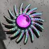 Gradient Rainbow Fidget Spinner Metal Alloy R188 Mute Bearing Hand Spinners Fingertip Gyro Stress Relief Toys For Kids Adult