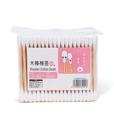 100 шт. ватных палочек с двойной головкой