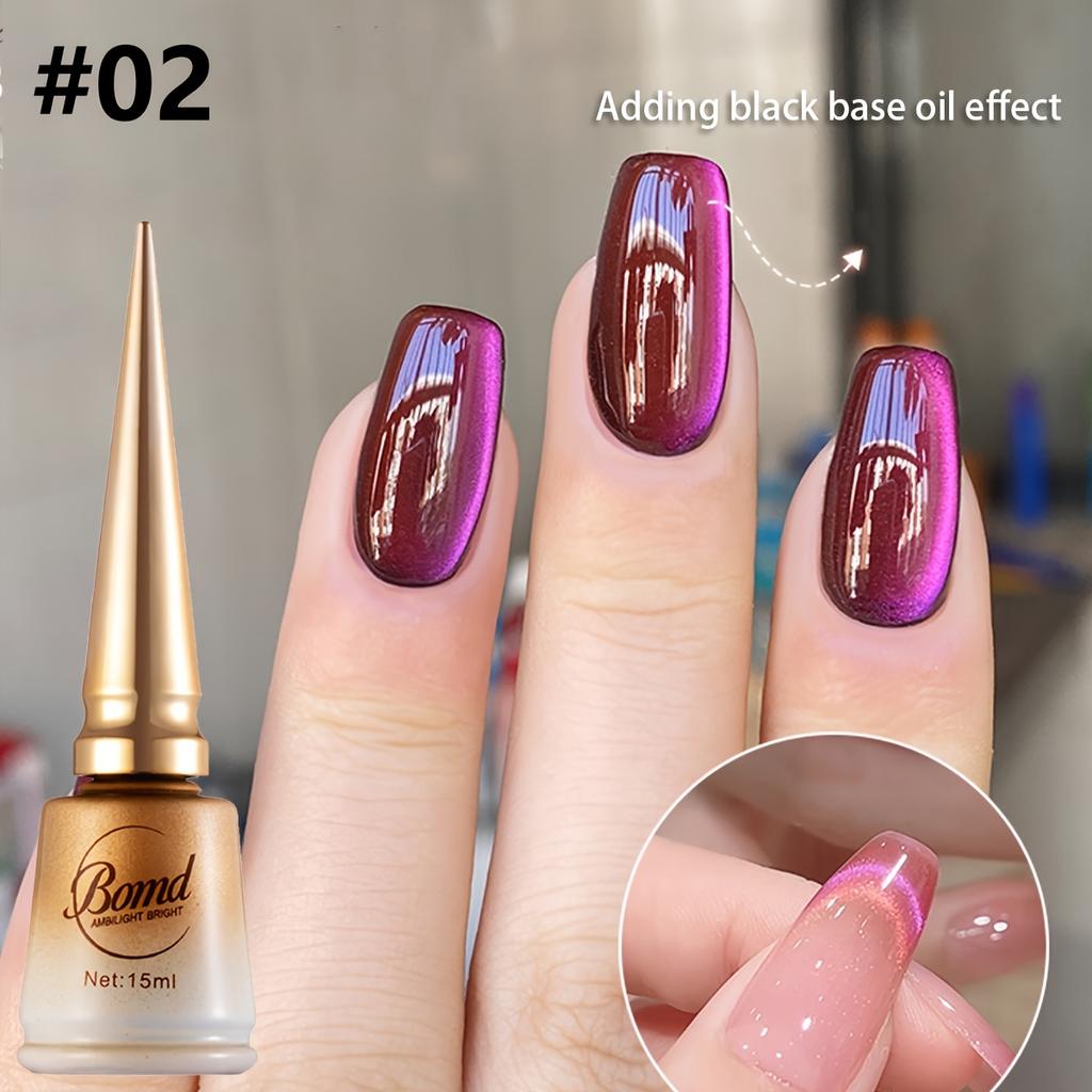 Магнитный гель-лак для ногтей «кошачий глаз» Гель-лак с блестками «кошачий глаз» Гель-лак с эффектом замачивания УФ-гель-лак для ногтей