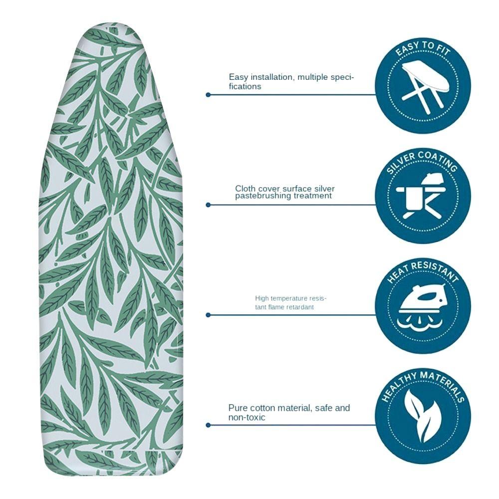 1 шт. с эластичным краем, чехол для гладильной доски, устойчивый к пятнам гладильный чехол для гладильного стола