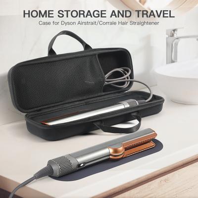 Жесткий дорожный футляр для выпрямителя волос Dyson Airstrait/Corrale — ударопрочный, водонепроницаемый, портативный