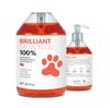 Pet Fish Oil Norwegian Salmon Oil for Cats Dogs Omega-3 Supplement Skin and Coat Health Pump Bottle