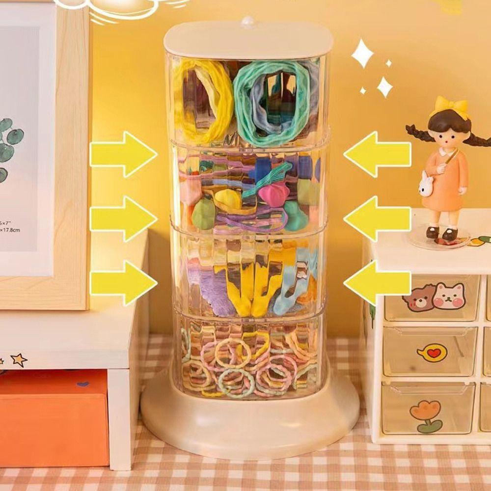 Cover Jewelry Storage Box Hairpin Ring Storage Case Makeup Storage Rack Bracelet Earring Holder