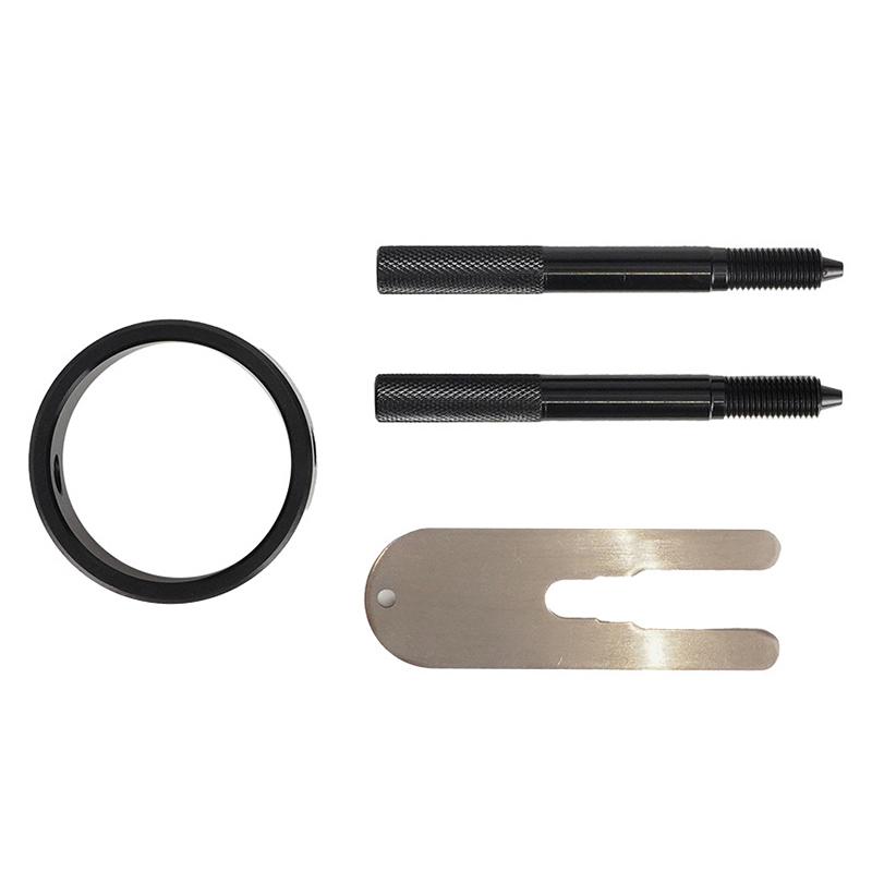 Комплект инструментов для сжатия пружин мотоциклетной вилки для большинства перевернутых уличных мотоциклов, мотоциклетное обслуживание, ремонт, универсальный алюминий