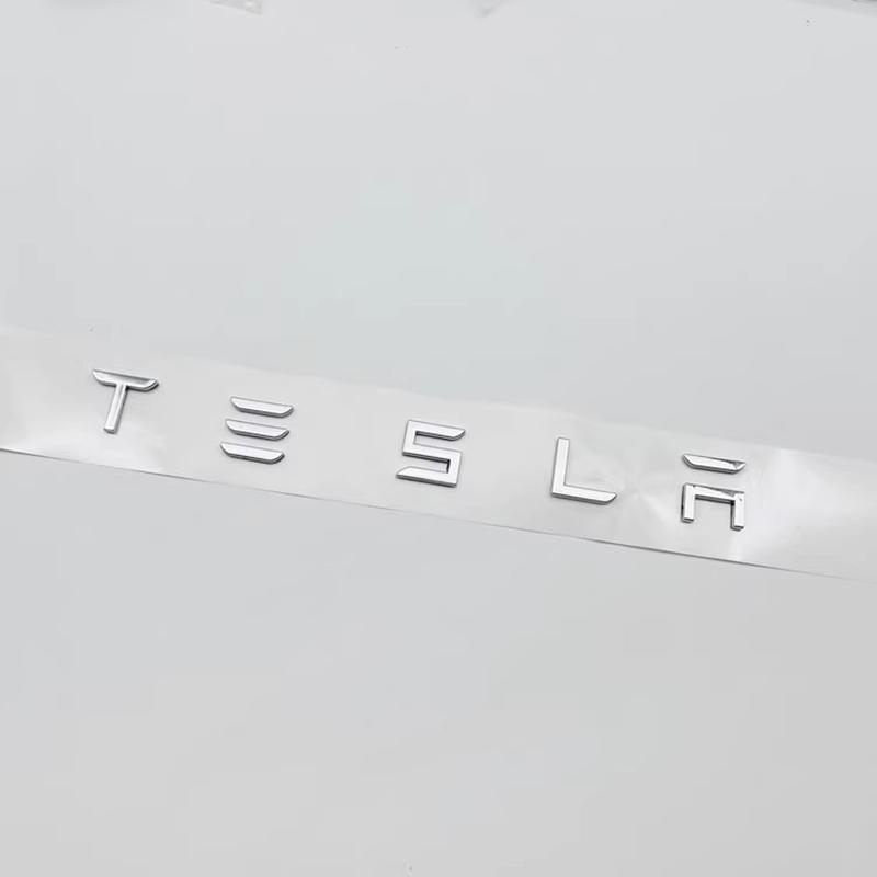 Bpyqc0 Наклейки с логотипом автомобиля Tesla Декоративные наклейки на багажник автомобиля Для Tesla Model 3 S X Y Cybertruck Roadster SpaceX P75D P85D P90D