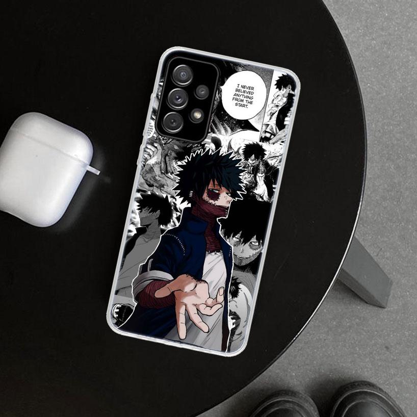Чехол для телефона MHA Dabi Bnha для Samsung Galaxy A12 A22 A32 A52 A72 A02S A51 A50S A31 A20S A10S Note 20 Ultra 10 Plus Galaxy A