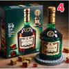 Бутылка виски из строительных блоков Бутылка Строительный блок Предприятие Подарок Компания Памятный Украшение для бутылки иностранного вина Симуляция Строительный блок
