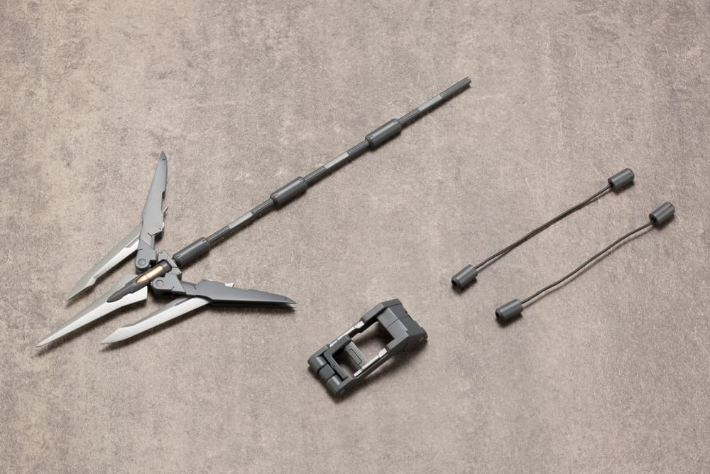 Kotobukiya M.S.G Modeling Support Goods Weapon Unit 11 Trident Spear, Approx. 215mm Long, Non-Scale Plastic Model