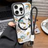 Магнитный чехол для телефона для iPhone 11 12 17 14 15 Pro Max 15 14 16 Pro13 14 15 16 Противоударный чехол Магнитное кольцо Mag-Safe Задняя крышка
