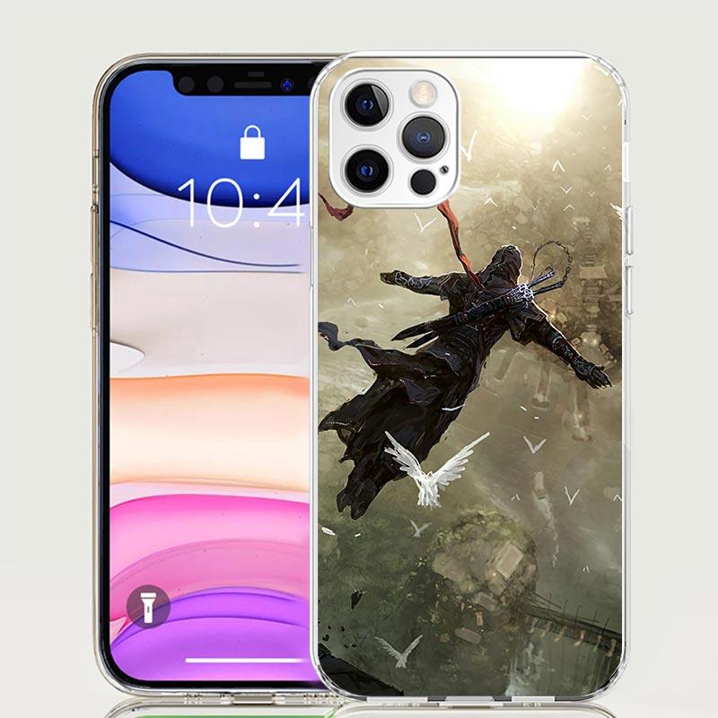 Чехол для телефона Assassin's Creed для Apple iPhone 17 Air 16 15 Plus 14 + 13 Mini 12 11 Pro Max 7 8 SE 16Max Мягкая накладка Co
