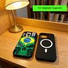 M-Malaga C-CF Phone Case For iPhone17,16,15,14,13,12,11 Plus,Pro Magnetic For Magsafe Wireless Charging