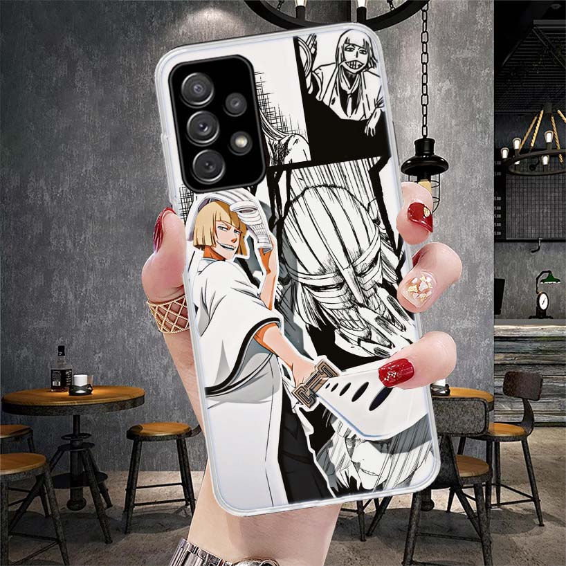 Bleach Синдзи Хирако Мягкий чехол для телефона для Samsung Galaxy A13 A14 A15 A16 A17 A53 A54 A55 A56 A57 A33 A34 A35 A36 A37 A23 A24 A25