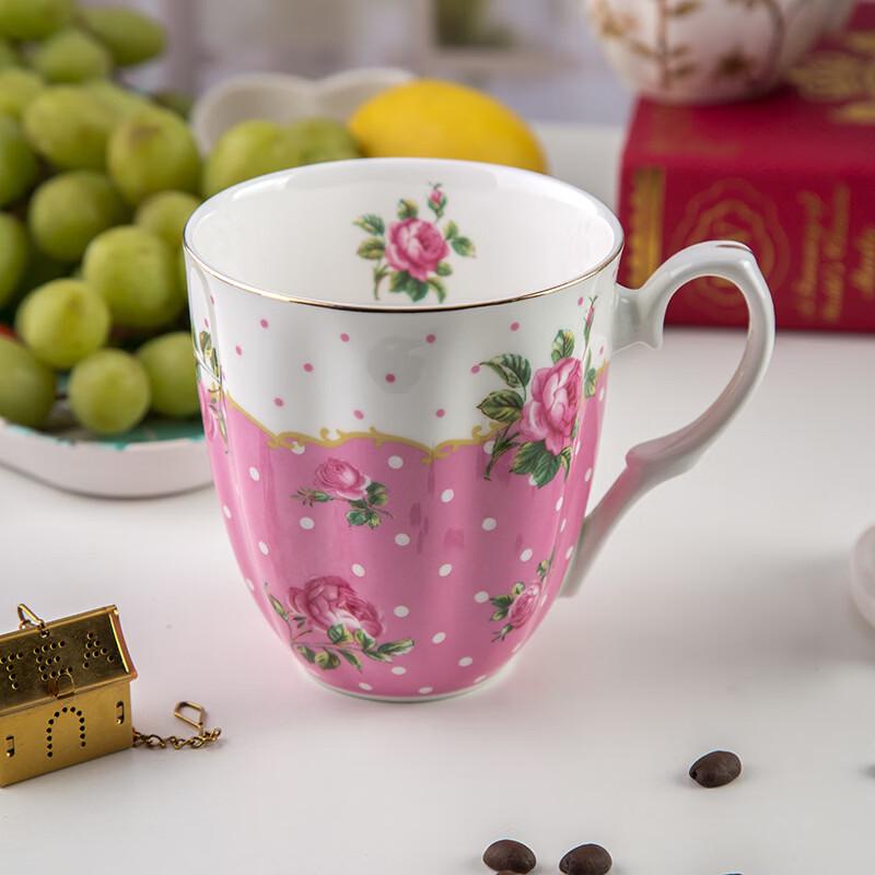 Bone China Gold Rim Ceramic Mug