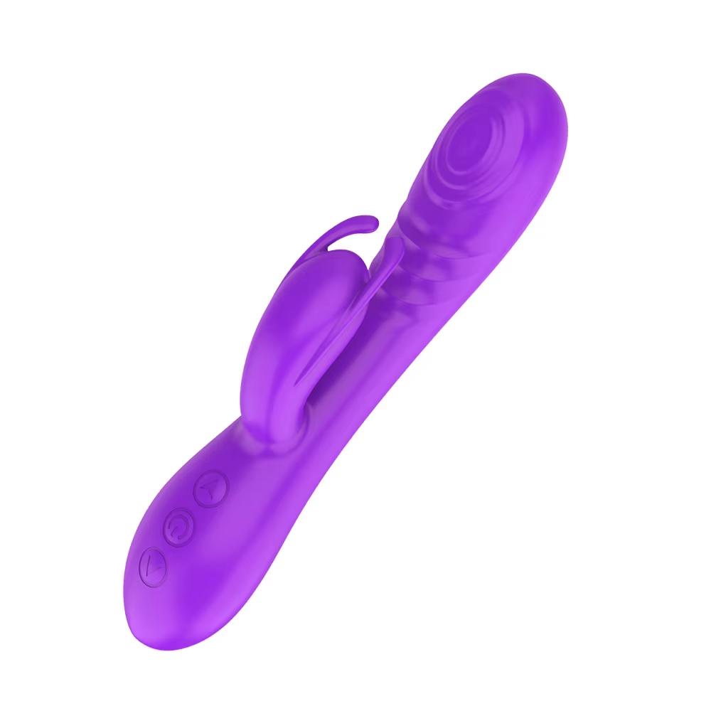 Rabbit Vibrator for Women Powerful Clitoris G Spot Stimulator Vagina Nipple Clit Massager Dildo Sex Toys Female Adults Supplies