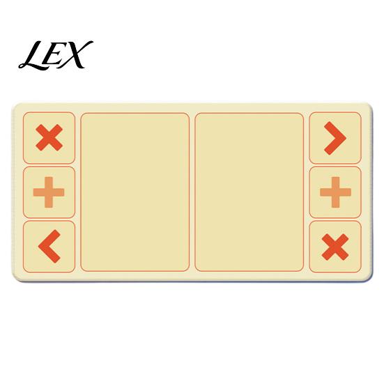 Fidget Toy Organizer Trading Board Mat, Non-Slip Rubber Table 24 x 12 Trade Pad Inch Kids Board, Gift for Collectors Non Slip Desk