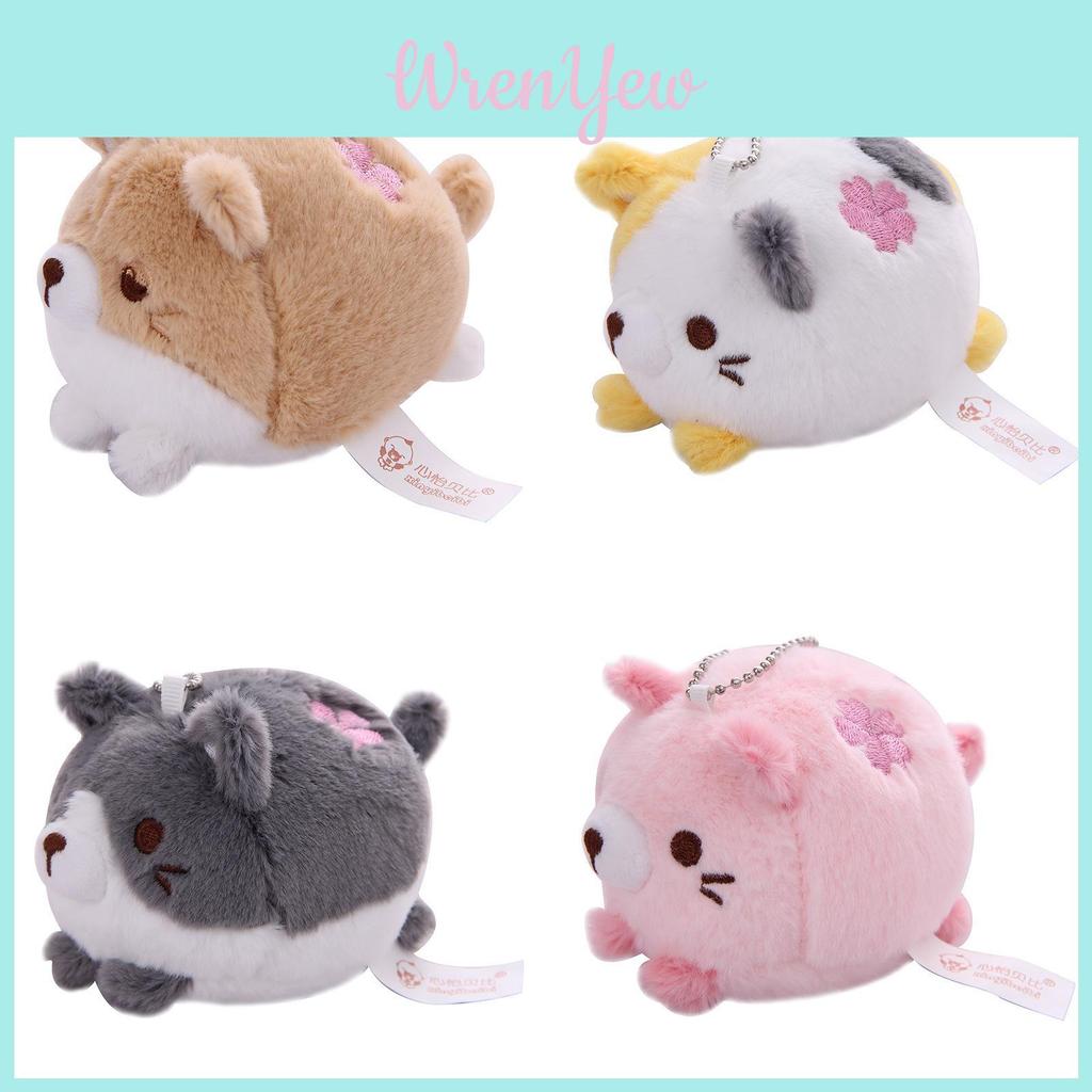 Cat Soft Plush Doll With Short Pile Fabric For Kids Bedroom And Gift Ideas