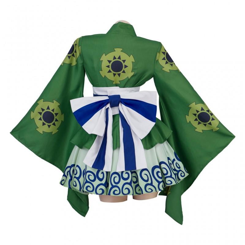 One Piece Roronoa Zoro Cosplay Costume Female Halloween Party Outfit Anime Dress