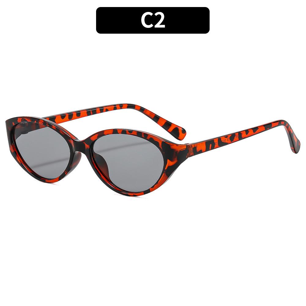 Women's sunglasses men's retro cat eye sunglasses
