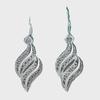 Серьги-листья из серебра West Lake Beauty для женщин