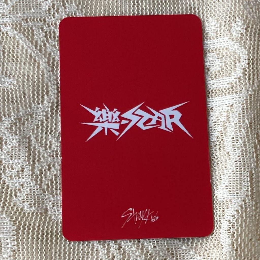 [Б/У] Айен StrayKids Raku-STAR Stray Kids Торговая карточка