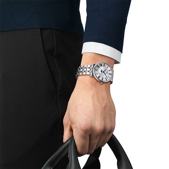[tissot] Carson Moonphase Silver T122.423.11.033.00
