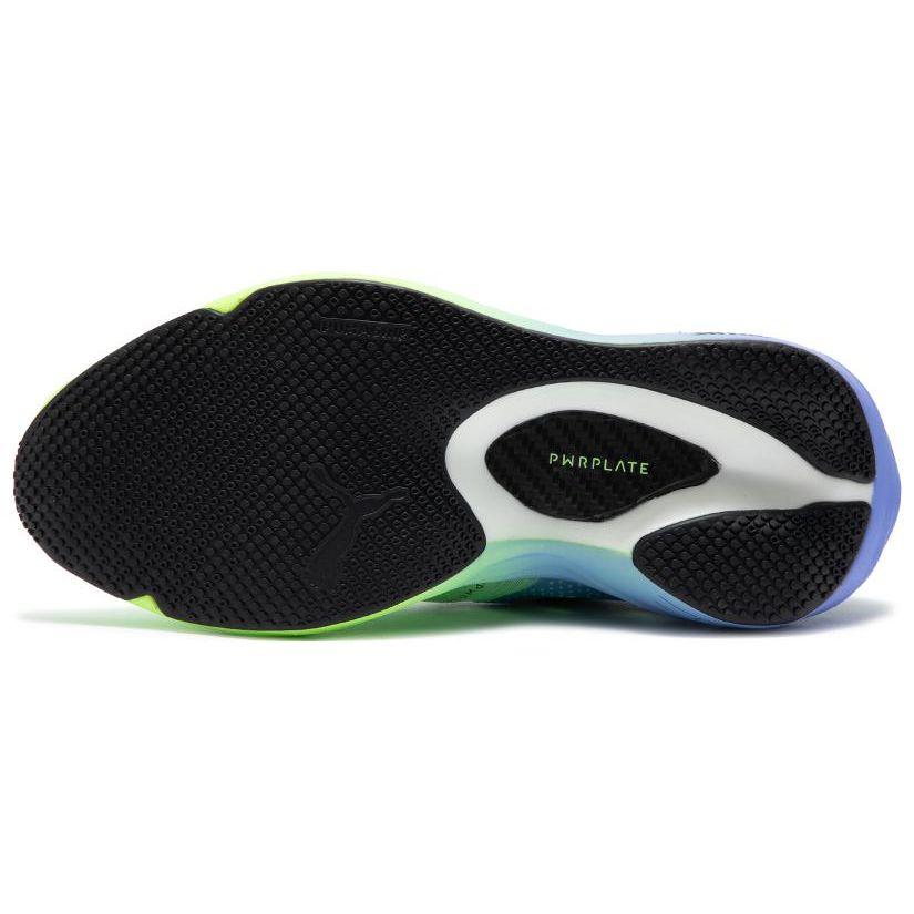 Puma Fast-Fwd Nitro Elite Comfortable Sports Non-Slip Wear-Resistant Low-Top Marathon Running Shoes Women Sneaker Blue Green 376592-03