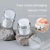 Бутылочка для дозирования 15/30/50 мл, вакуумный дизайн, баночка для крема, тип с нажатием, безвоздушный насос, пустая косметическая тара, дозатор с помпой