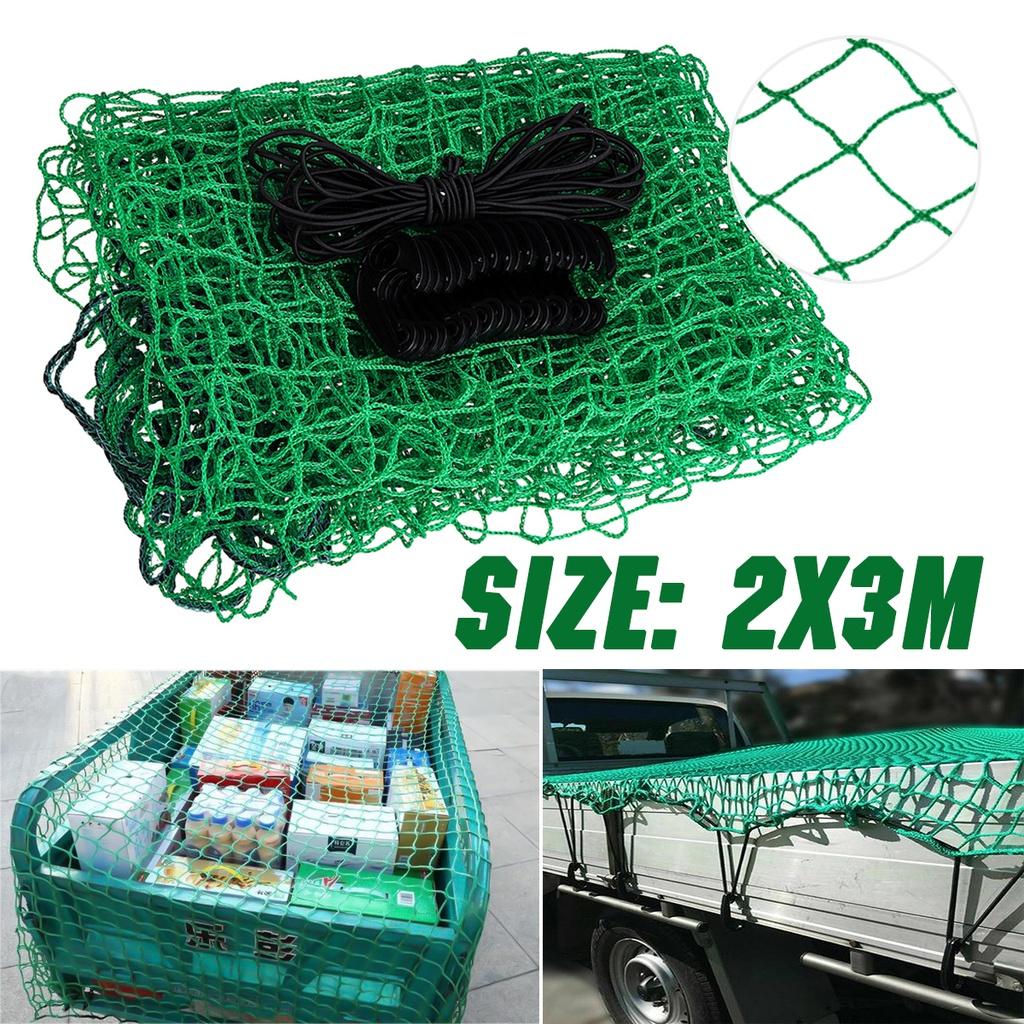 2x3м Универсальная Прочная Грузовая Сеть Новая Зеленая Прочная Тяжелая Сетчатая Сеть для Багажа Автомобиля Большой Тяжелый Грузовик Прицеп Покрытие